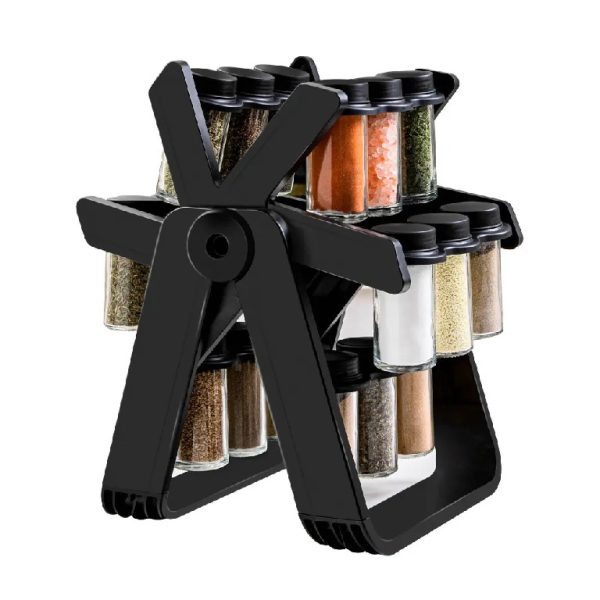 Rotating Ferris Wheel spice organizer rack